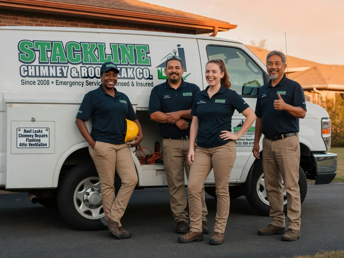 Chimney flashing repair company in Harbert, MI
